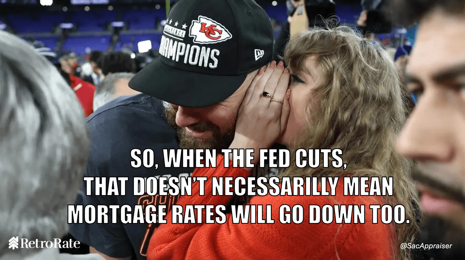 Taylor Swift knows that rates don’t always go down.